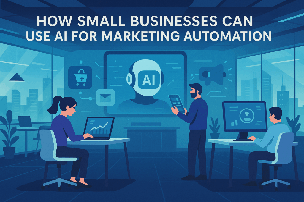 How Small Businesses Can Use AI for Marketing Automation